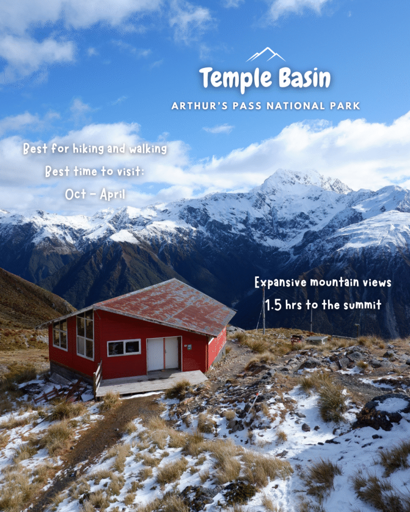 Temple Basin, Arthur's Pass New Zealand